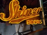 G- Shiner Beers Neon Light