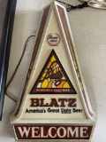 G- Blatz America's Great Light Beer Sign