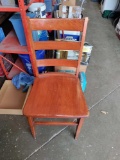 G- (1) Wood Chair