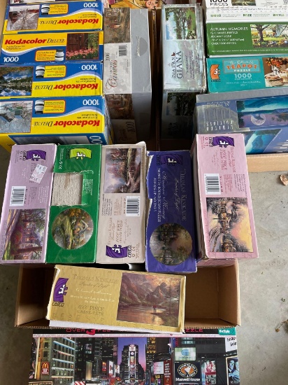 G- (3) Boxes of Assorted Puzzles
