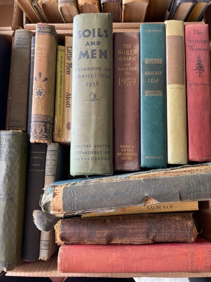 G- Assorted Vintage Books