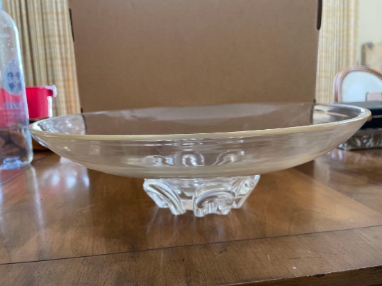 LR- Steuben Glass Coronet Bowl