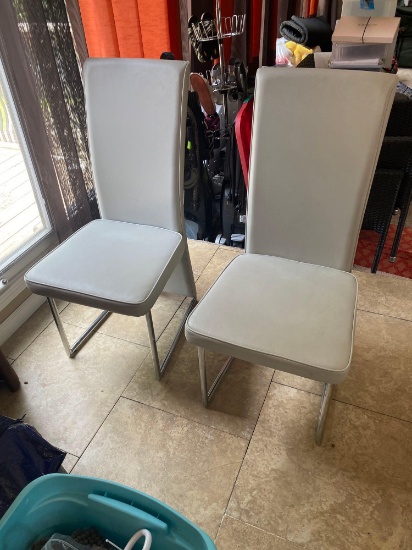 F- (2) Matching Chairs