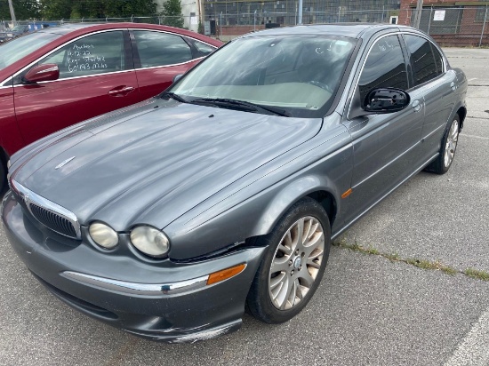 2003 Green/Grey Jaguar X-Type