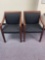 Room 211- (2) Upholstered Office Chairs
