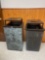 Study Hall- (2) Trash Cans With Lids