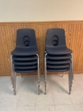 Library (L)- (10) Academia Model 129 Desk Chairs