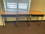 Room 201B- (3) Academia Desks Model 1150