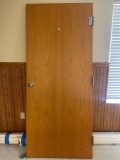 Room 107- Solid Oak Door and Metal Door Frame