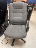 L- Upholstered Rolling Office Chair