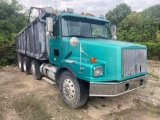 1997 Green Metallic Volvo Dump Truck