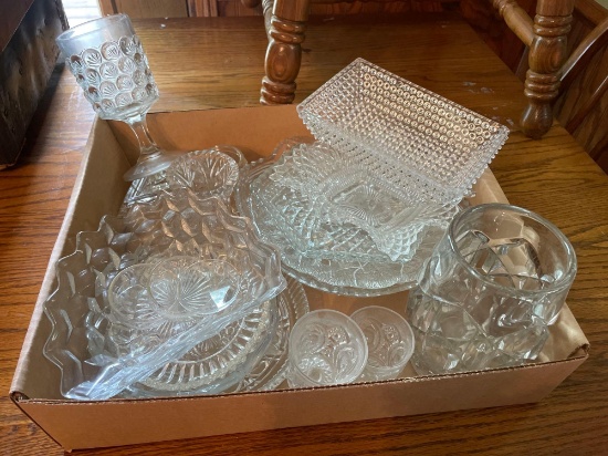 DR- Assorted Cut Glass Dishes
