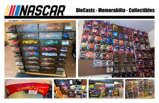 Online Only NASCAR Collection 2,500+ Diecast &More