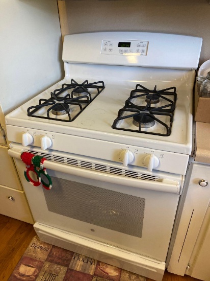 K- GE Gas Stove/Electric Oven