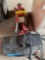 B- (2) Ton Hydraulic Floor Jack and Campbell Hausfeld Air Express