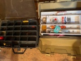 S- (3) Tackle Boxes and Contents