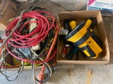 G- (2) Boxes of Assorted Flashlights and Cords