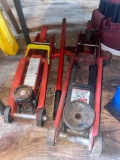 S- (2) Big Red Hydraulic Jacks