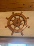 Family Room (FR)- Ship Wheel Clock