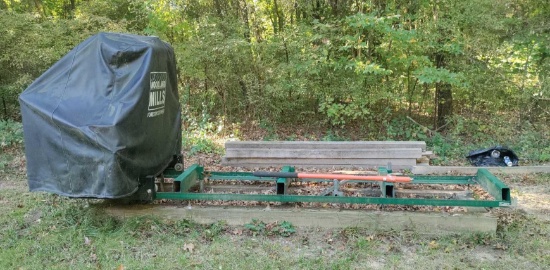 Outside- Woodland Mills Forestry Equipment 22" HM 126 Band Saw Mill