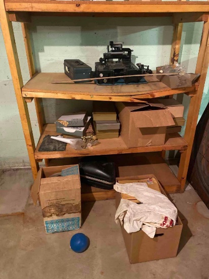 B- Contents of Shelf