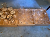 LR- (3) Boxes of Assorted Glass Ware