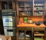K- Contents of (5) Cupboards