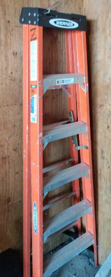 G- Werner 6' Fiberglass-Aluminum Ladder