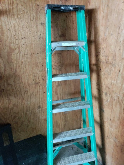 G- Werner 6' Fiberglass-Aluminum Ladder