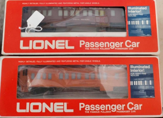 Lionel Penn Square Passenger Car and Tacoma Passenger Car