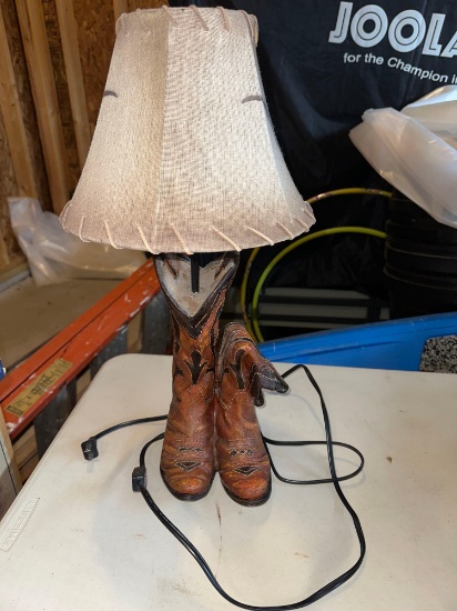 G- Boot Lamp