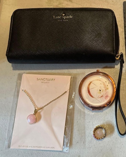 G- Costume Jewelry, Small Purse, and Sl