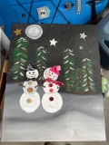 G- Snowman Painting