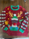 (2) Christmas Sweaters and Lights Necklace