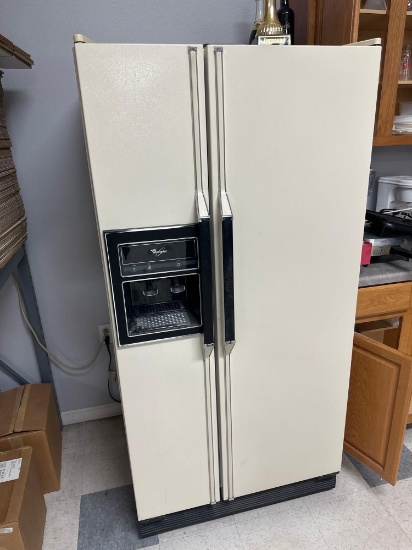 B- Whirlpool Refrigerator/Freezer