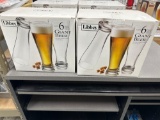 B- (2) Boxes of Libbey Giant Beer Glasses