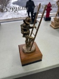 F- Hero Salute Award Company Bronze Fireman Trophy