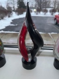 F- (1) Art Glass Trophy
