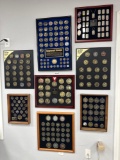 F- Wall of Assorted Medal Displays