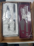 F- (4) Wedding Knives and Servers
