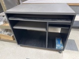 B- Rolling Computer Desk