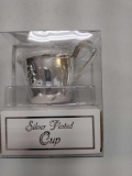 B- (11) Silver Plated Baby Cups