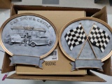 B- (10) Car Racing Trophies