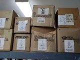 B- (8) Boxes Of Baseball Trophy Toppers