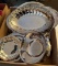 LR- Silver-Plate Serving Items