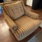 LR- E.P. Farrell Upholstered Chairs and Ottoman