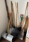 Garage (G)- Shovels and Rakes