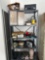 G- Metal Shelf and Contents