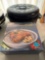 FR- Microwave Sizzler and Roasting Pan With Lid