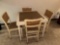 B- Table and (4) Chairs